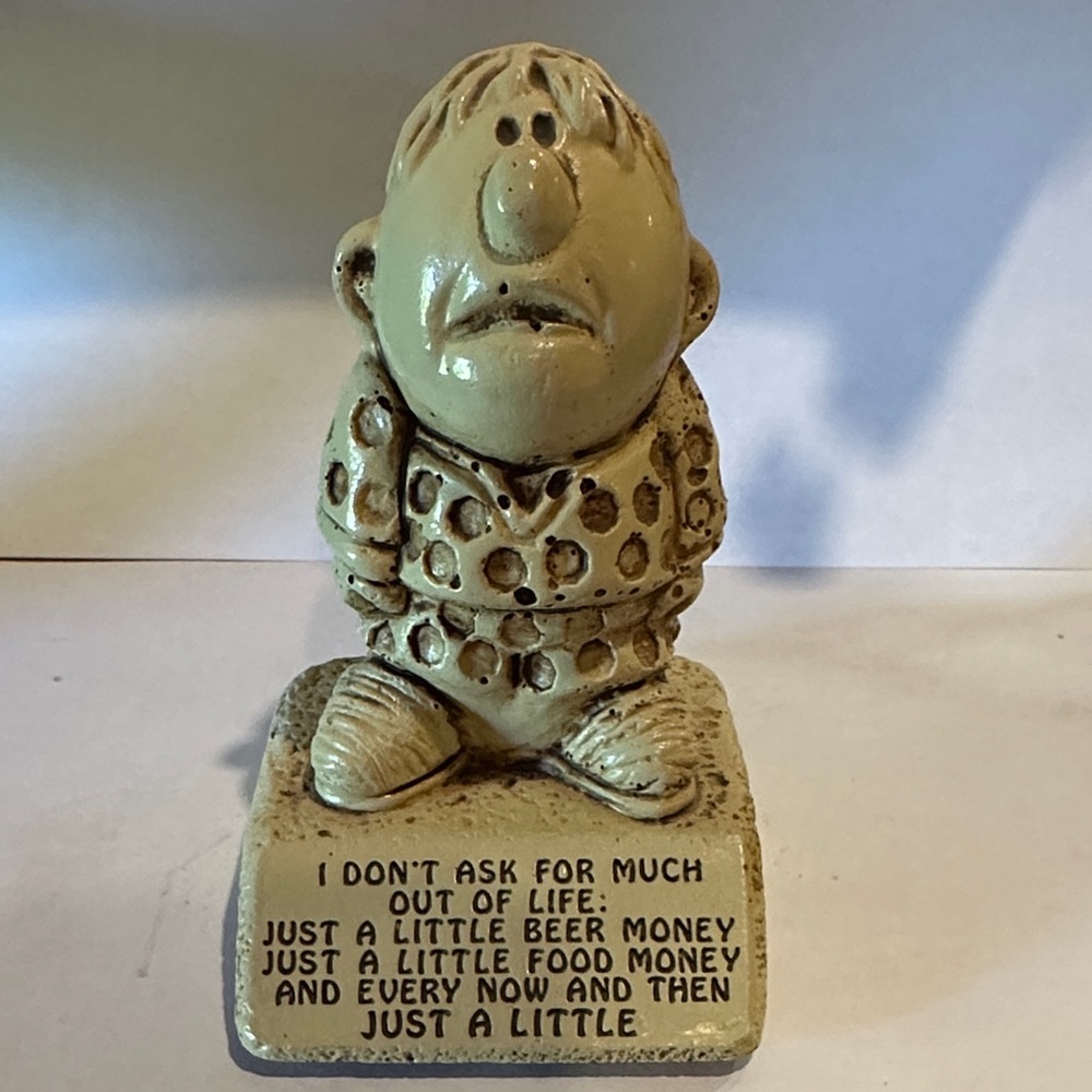 Whimsical Tan Figurine